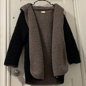 Two Toned Sherpa Jacket